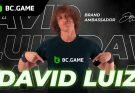 David Luiz to be BC.GAME’s Official Brand Ambassador